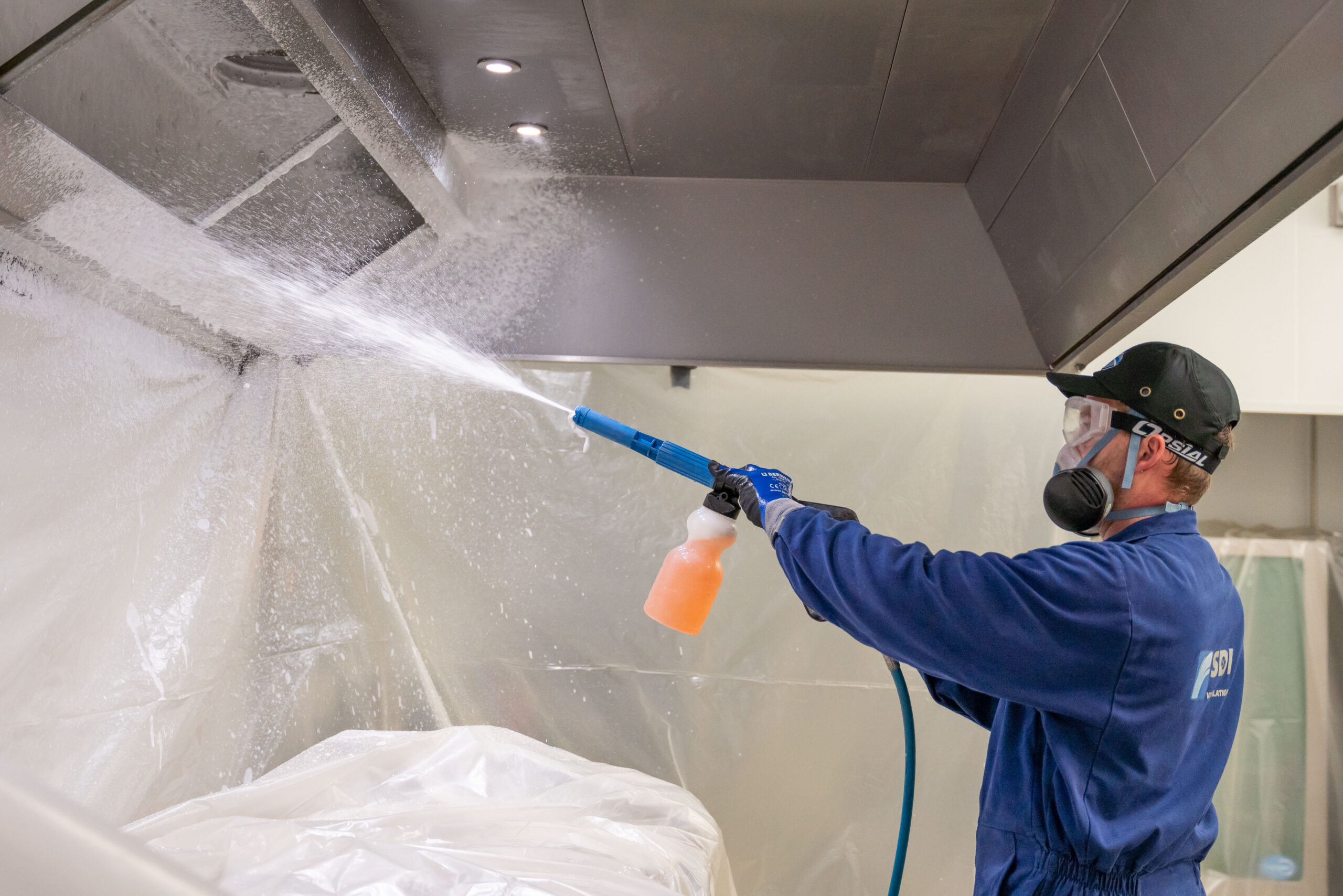 Nettoyage de Hotte de cuisine